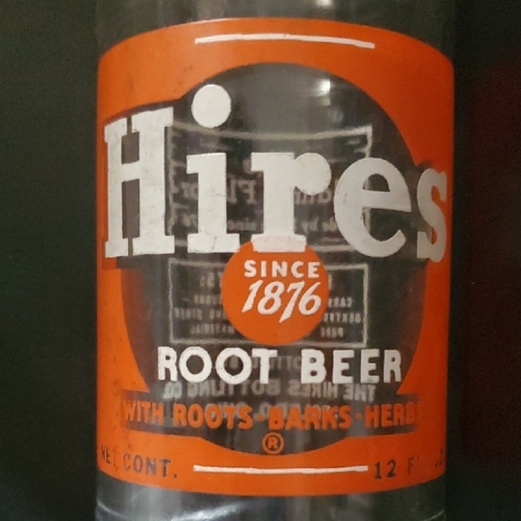 Root Beer Glass Bottle - Orange Label - Picture 7 of 8